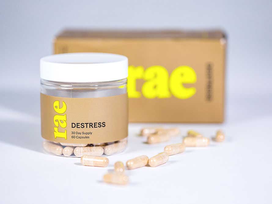 Rae Wellness packaging