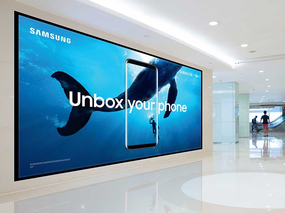 Samsung signage