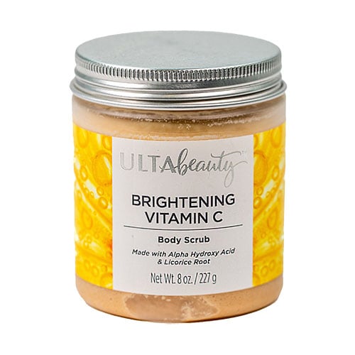 Ulta Brightening Scrub Beauty Product Label